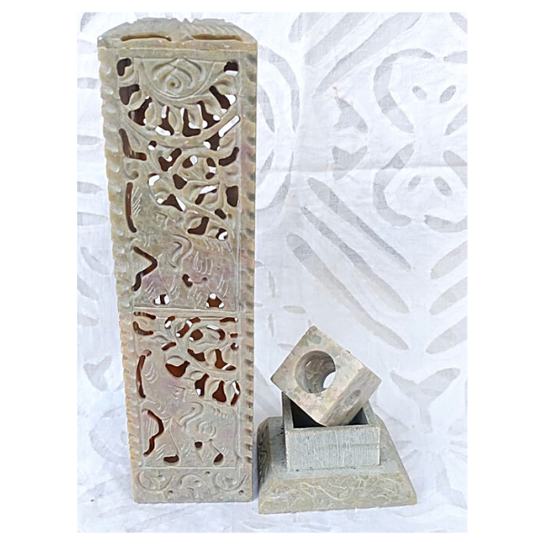 Candle stand and insence